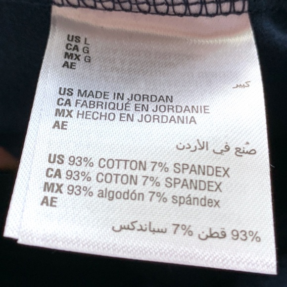 NWT Syle & Co Women's Navy Pants Size Large Straight Draw String Pockets - Picture 4 of 7